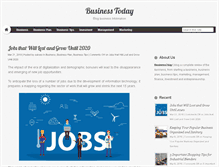 Tablet Screenshot of business2day.info